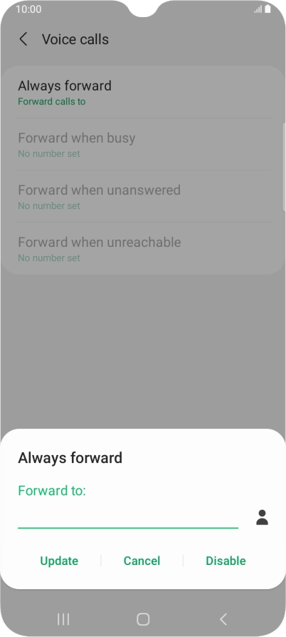 Press Disable. Press Disable.
