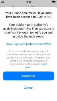 Press Continue. Press Continue.