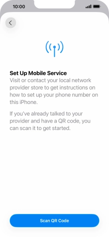 Press Scan QR Code. Press Scan QR Code.