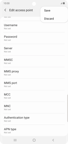 Press Save. Press Save.