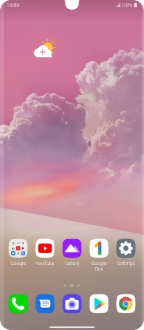 Slide two fingers downwards starting from the top of the screen. Slide two fingers downwards starting from the top of the screen.