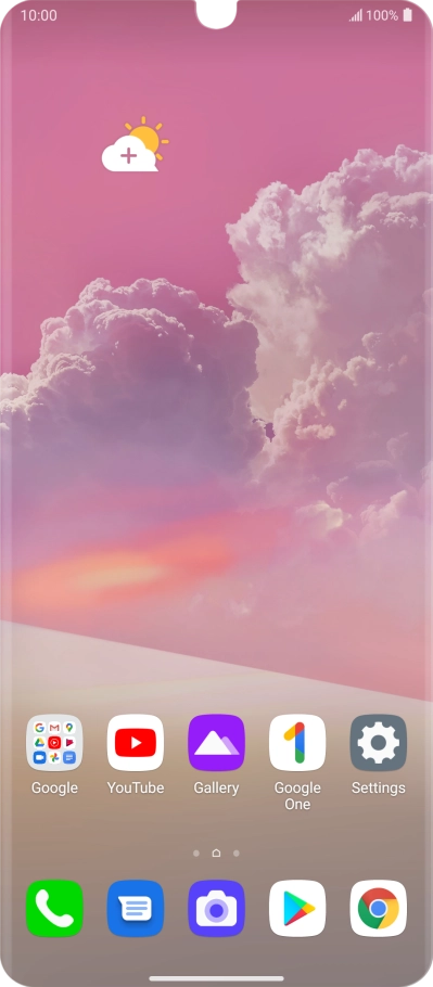 Slide two fingers downwards starting from the top of the screen. Slide two fingers downwards starting from the top of the screen.