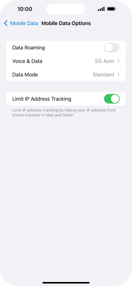 Press Voice & Data. Press Voice & Data.