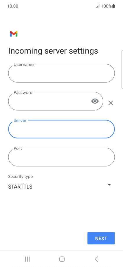Press the field below Press the field below