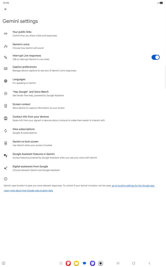 Follow the instructions on the screen to select the required settings. Follow the instructions on the screen to select the required settings.