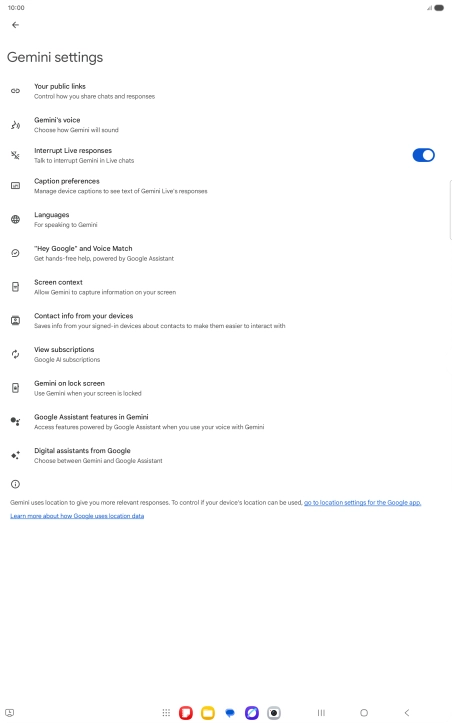Follow the instructions on the screen to select the required settings. Follow the instructions on the screen to select the required settings.