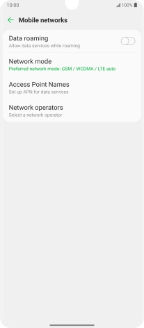 Press the indicator next to Press the indicator next to