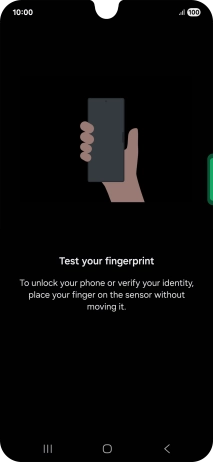 Follow the instructions on the screen to finish setting up the phone lock code. Follow the instructions on the screen to finish setting up the phone lock code.