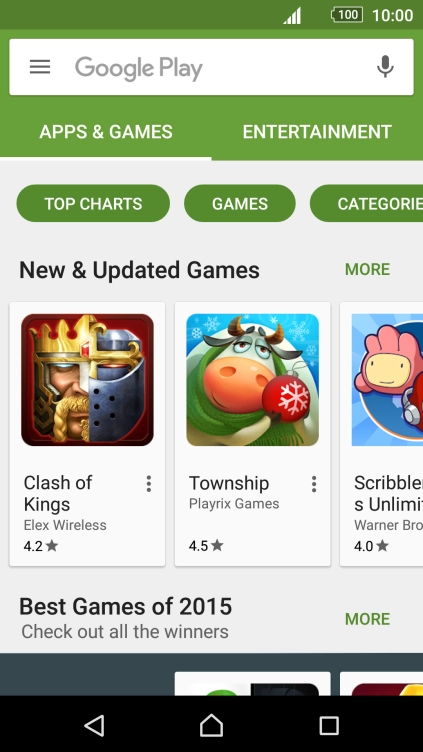 Press Google Play. Press Google Play.