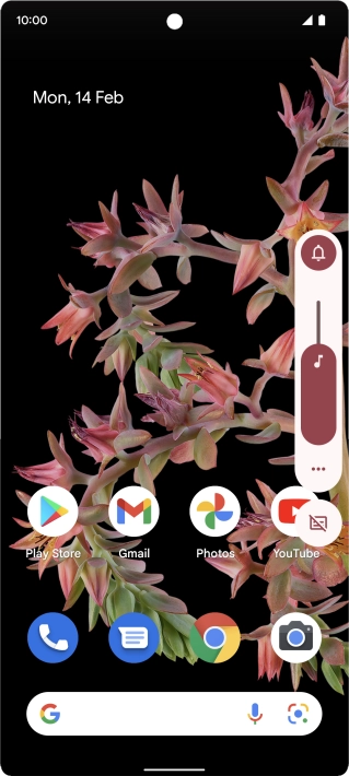 Press the sound mode icon the necessary number of times to turn silent mode on or off. Press the sound mode icon the necessary number of times to turn silent mode on or off.