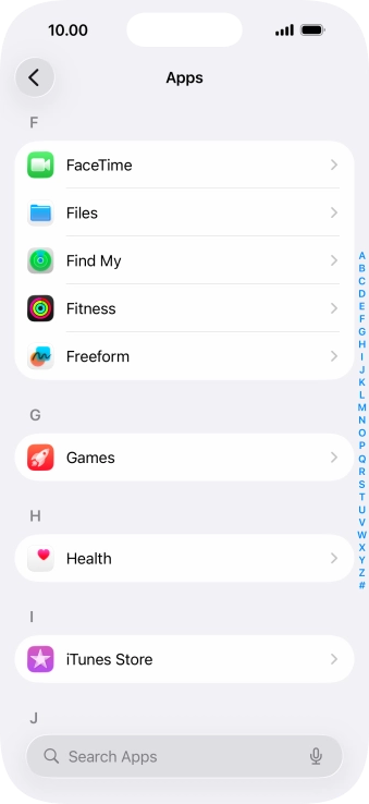 Press FaceTime. Press FaceTime.