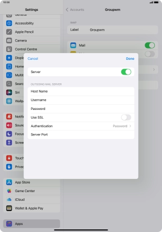 Press the indicator next to Press the indicator next to