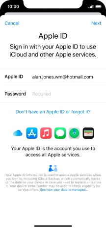 Press the field next to Press the field next to