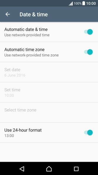 Press the Home key to return to the home screen. Press the Home key to return to the home screen.