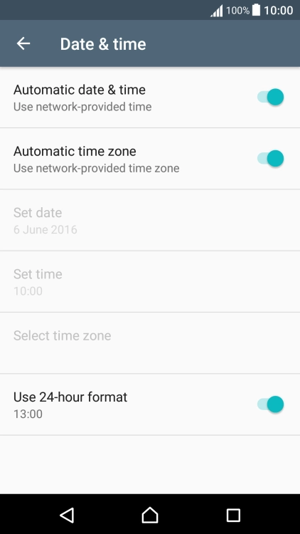 Press the Home key to return to the home screen. Press the Home key to return to the home screen.