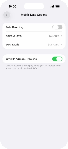 Press the indicator next to Press the indicator next to