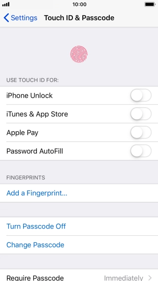 Press Turn Passcode Off and key in the phone lock code. Press Turn Passcode Off and key in the phone lock code.