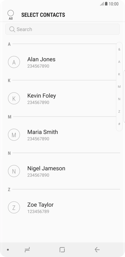 Press the field above Press the field above