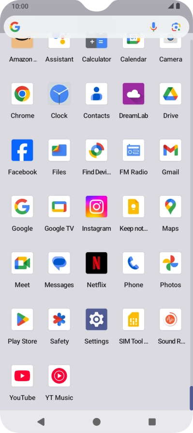 Press YT Music. Press YT Music.