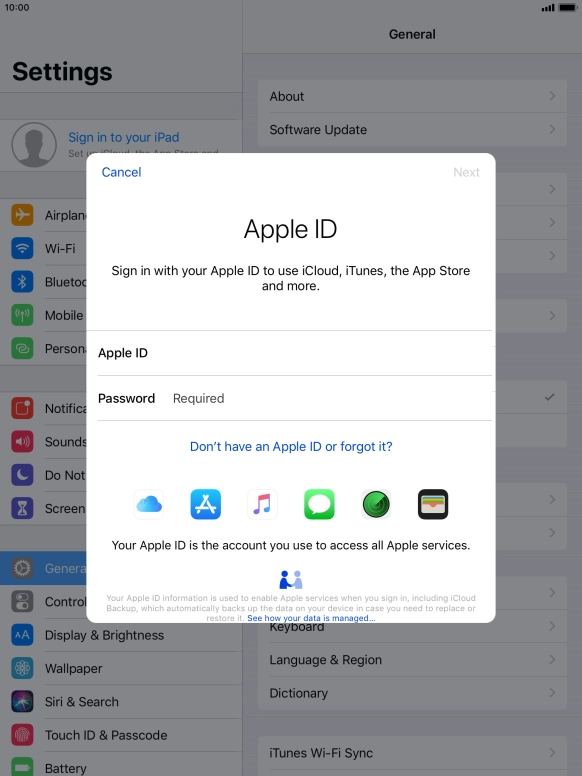 Press the field next to Press the field next to