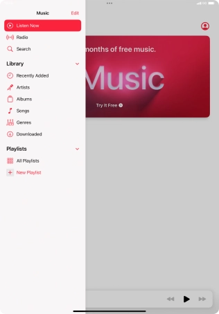 Press New Playlist. Press New Playlist.