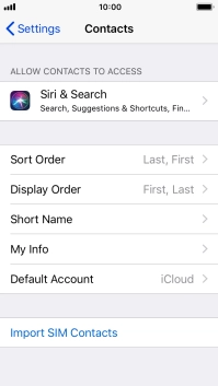 Press Import SIM Contacts. Press Import SIM Contacts.