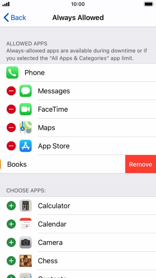 Press Remove. Press Remove.