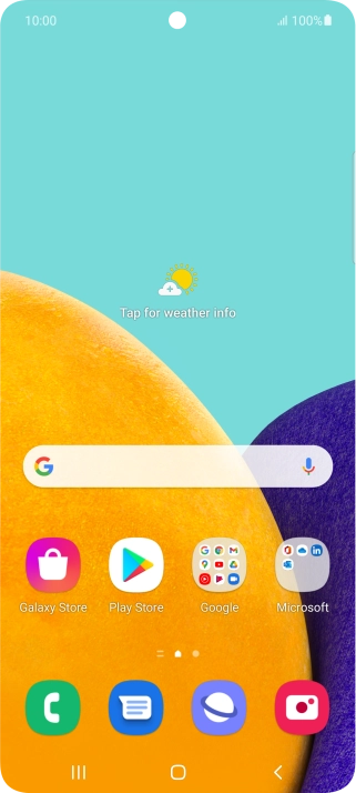 Slide your finger downwards starting from the top of the screen. Slide your finger downwards starting from the top of the screen.