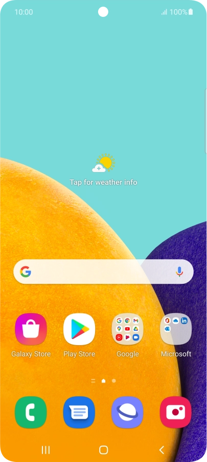 Slide your finger downwards starting from the top of the screen. Slide your finger downwards starting from the top of the screen.