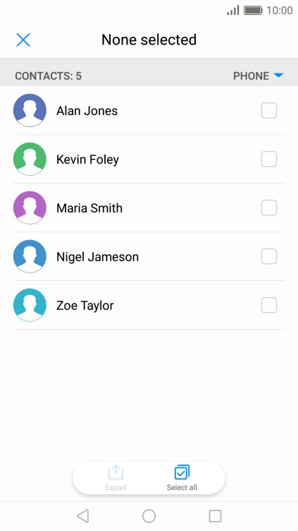 Press Select all. Press Select all.