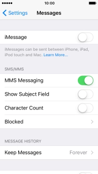 Press the Home key to return to the home screen. Press the Home key to return to the home screen.