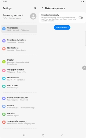 Press the indicator next to Press the indicator next to
