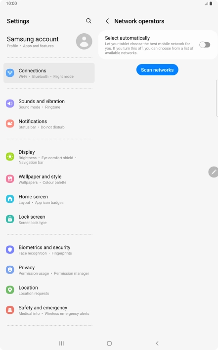 Press the indicator next to Press the indicator next to