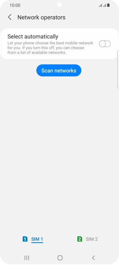 Press the indicator next to Press the indicator next to