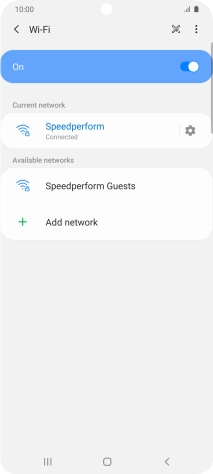 Press the Home key to return to the home screen. Press the Home key to return to the home screen.