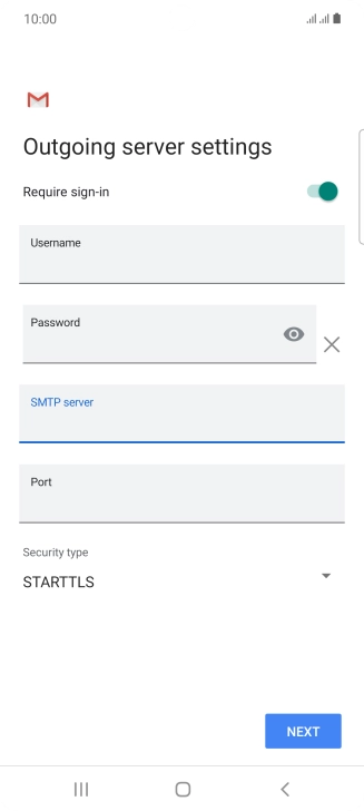 Press the field below Press the field below