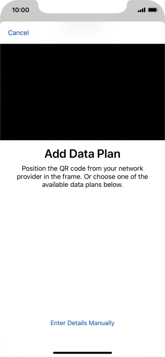 Place the QR code you've received inside the phone camera frame to scan the code. Place the QR code you've received inside the phone camera frame to scan the code.