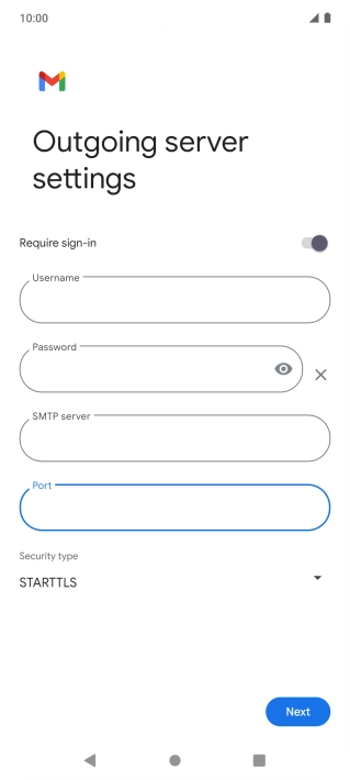 Press the drop down list below Press the drop down list below