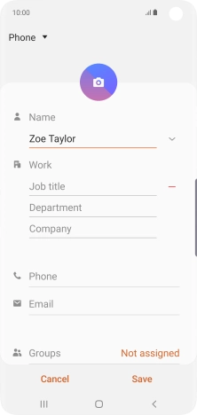 Press Phone and key in the required phone number. Press Phone and key in the required phone number.