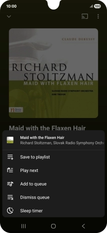 Press the add icon. Press the add icon.