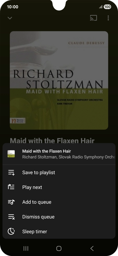 Press the add icon. Press the add icon.