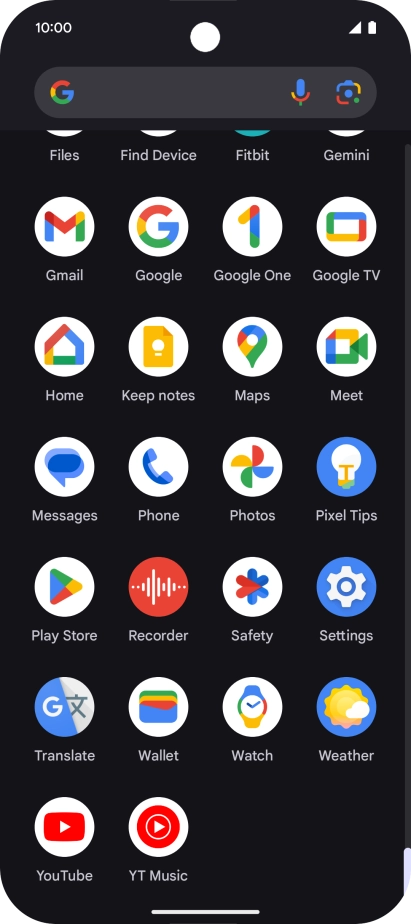 Press YT Music. Press YT Music.