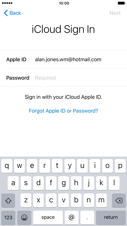 Press the field next to Press the field next to