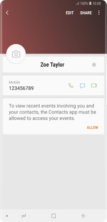 Press the Home key to return to the home screen. Press the Home key to return to the home screen.