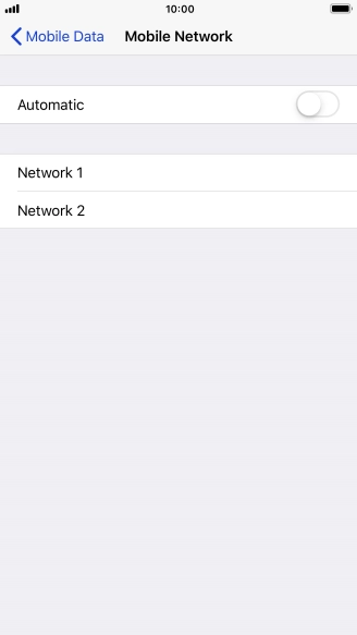 If you turn off the function, press the required network. If you turn off the function, press the required network.