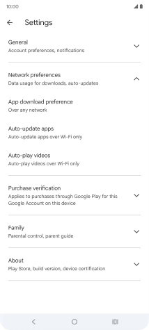 Press Auto-update apps. Press Auto-update apps.