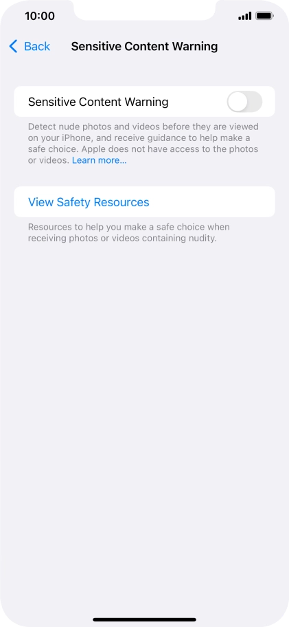 Press the indicator next to Press the indicator next to