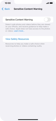 Press the indicator next to Press the indicator next to