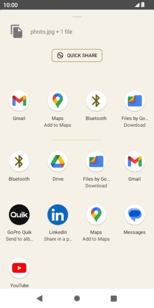 Press Drive. Press Drive.