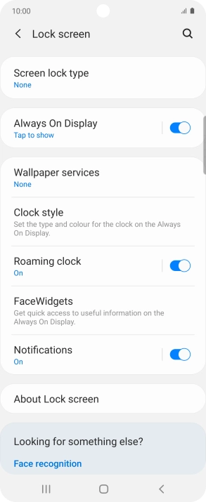Press the Home key to return to the home screen. Press the Home key to return to the home screen.